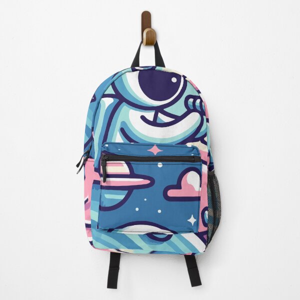 Item preview, Astronaut Observing Flying Bird on Otherworldly Landscape designed and sold by OniumEth.