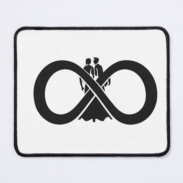 Item preview, Couple and Infinity Symbol designed and sold by HcnDesigner.