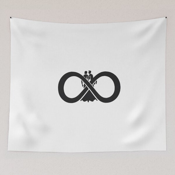 Item preview, Couple and Infinity Symbol designed and sold by HcnDesigner.