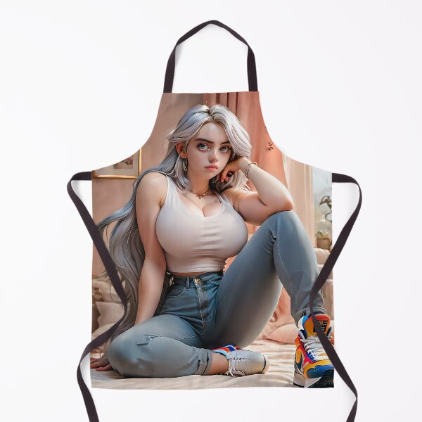 Artikelvorschau, Billie Eilish im Bett entworfen und verkauft von bigbluebeaut.