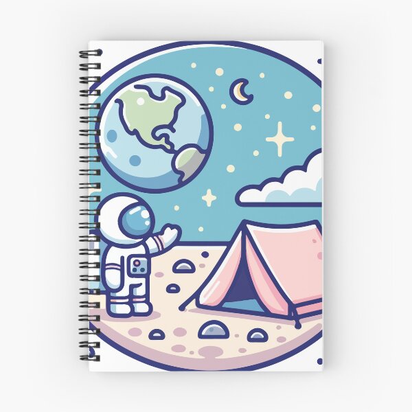 Item preview, Astronaut Camping Under Starry Universe designed and sold by OniumEth.