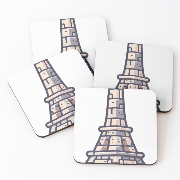 Item preview, Classic Colorful Eiffel Tower Illustration designed and sold by OniumEth.