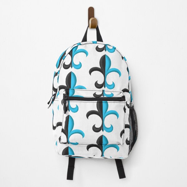 Item preview, Black and Aqua Fleur de Lis designed and sold by lezell.