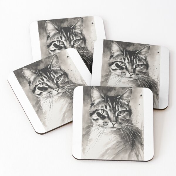 Item preview, Zen-Like Inked Whiskers designed and sold by Mechanical-Artt.