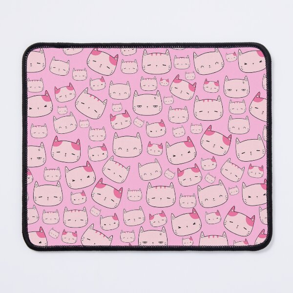 Item preview, pink kitty pattern designed and sold by yaZzaboy.