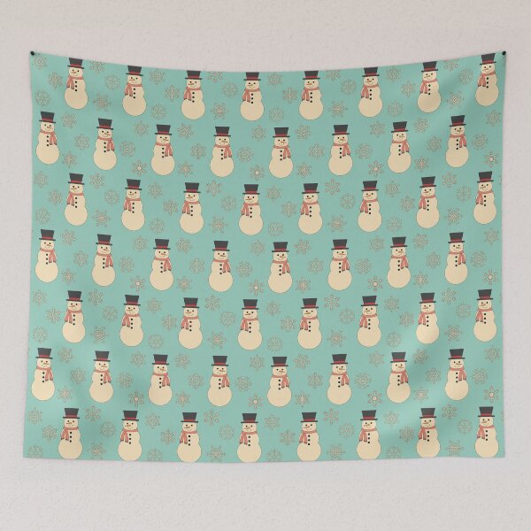 Item preview, Retro Snowmen designed and sold by Megs Lang.