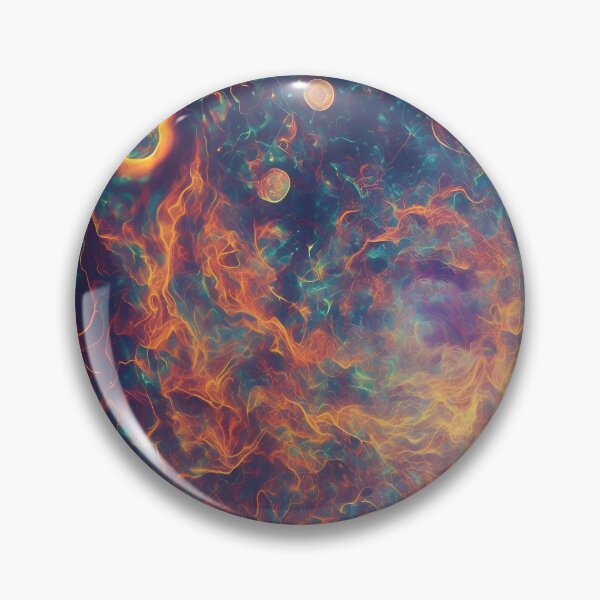 Item preview, Psychedelic Cosmos Colorful Abstract Design designed and sold by Jollys-ArtShop.
