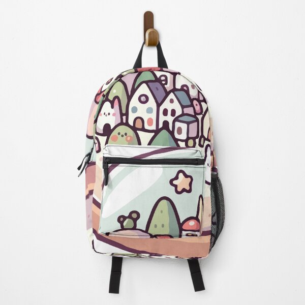 Item preview, Whimsical Miniature Village Snow Globe Illustration designed and sold by OniumEth.