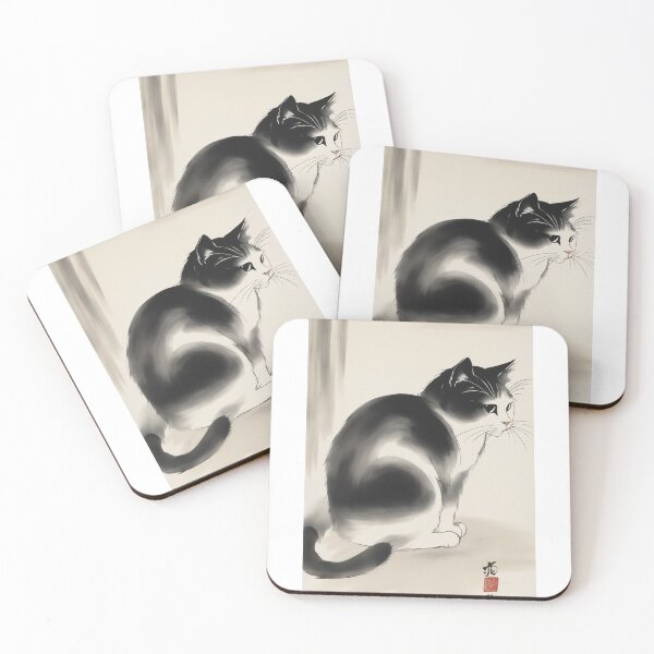 Item preview, Tranquil Feline Simplicity designed and sold by Mechanical-Artt.