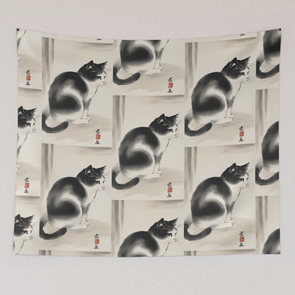 Item preview, Tranquil Feline Simplicity designed and sold by Mechanical-Artt.