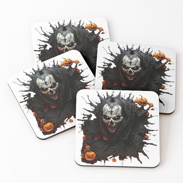 Item preview, Skull Spawn emerges from spooky pumpkins designed and sold by AlejaJorgeShop.
