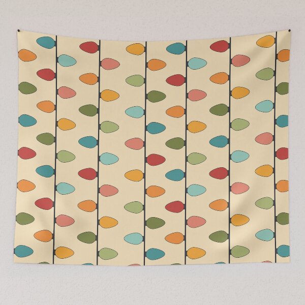 Item preview, Retro String Lights - Vertical designed and sold by Megs Lang.