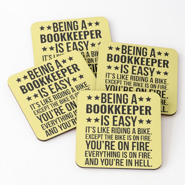 Item preview, Being A Bookkeeper Is Easy designed and sold by kamrankhan.