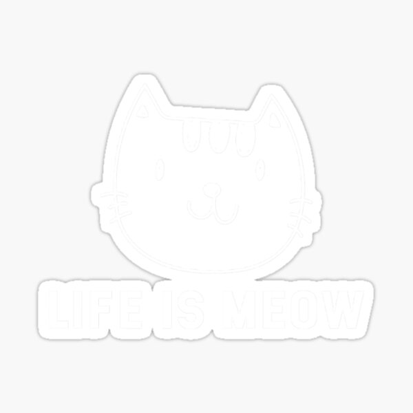 cat rob lox handsome face meme cute Sticker for Sale by aartleena