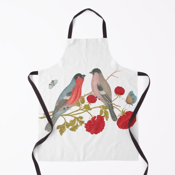 Item preview, Winged Harmony: Two Little Birds among Red Roses designed and sold by Mahilis.