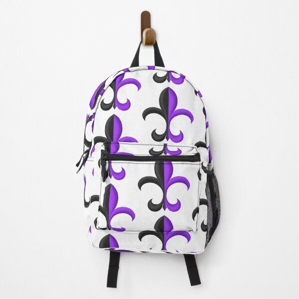 Item preview, Black and Violet Fleur de Lis designed and sold by lezell.