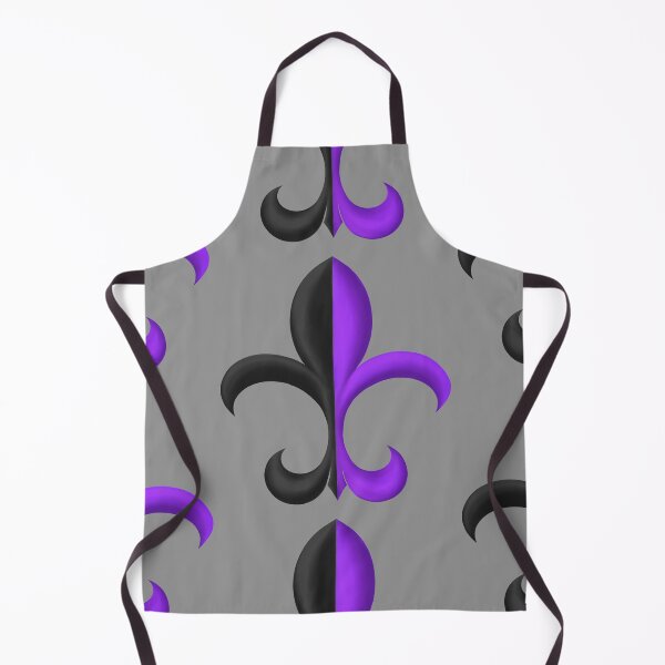 Item preview, Black and Violet Fleur de Lis designed and sold by lezell.