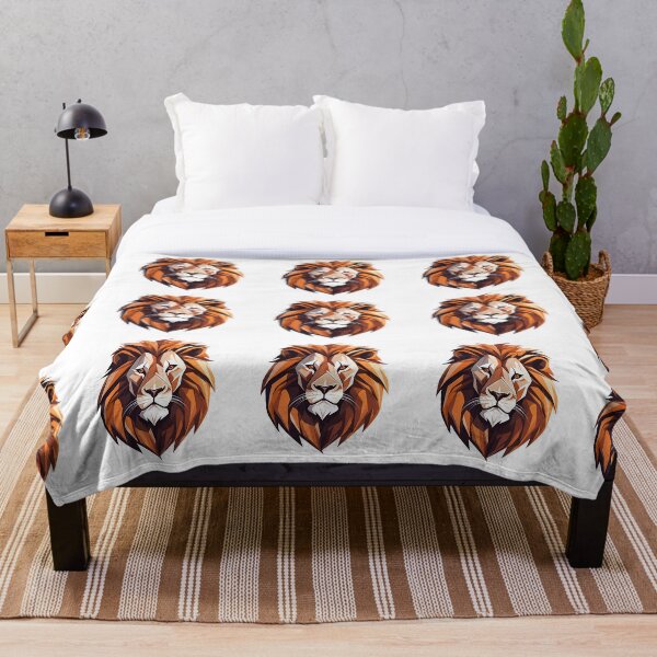 Item preview, Artistic Style Cartoon Lion Painting Drawing Logo Sticker, wall arts, Art Prints and More designed and sold by Kevin Lou.