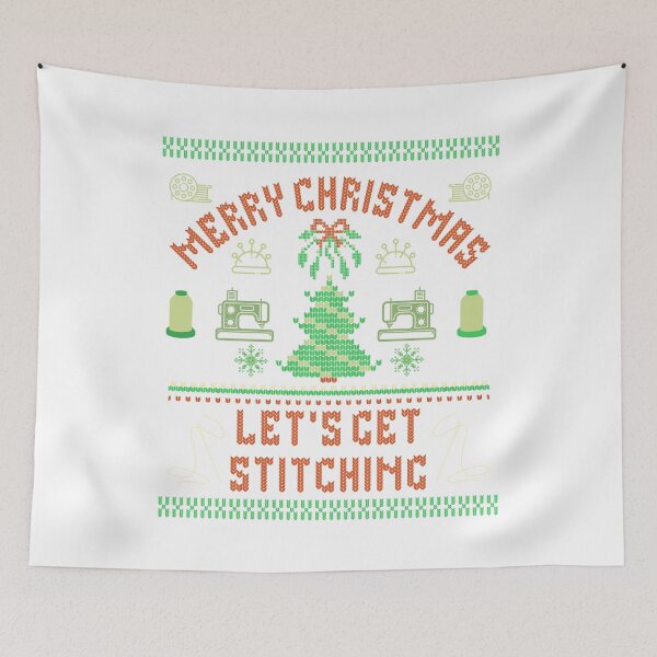Item preview, Ugly Christmas Sewing Sweater  designed and sold by DT creations.