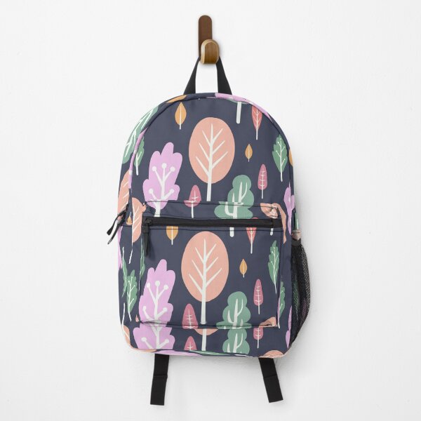 Item preview, Stylized Forest on Navy designed and sold by emeedeecreates.