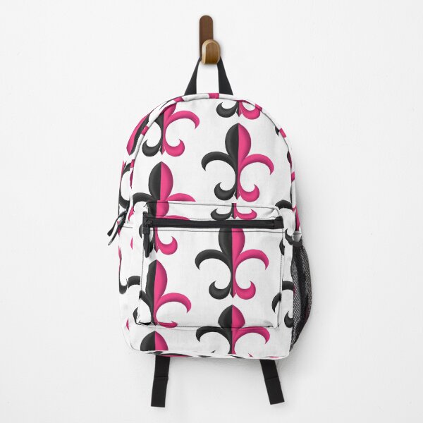 Item preview, Black and Magenta Fleur de Lis designed and sold by lezell.