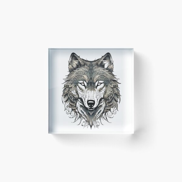 Item preview, Mystical Wolf Guardian designed and sold by pngart1.