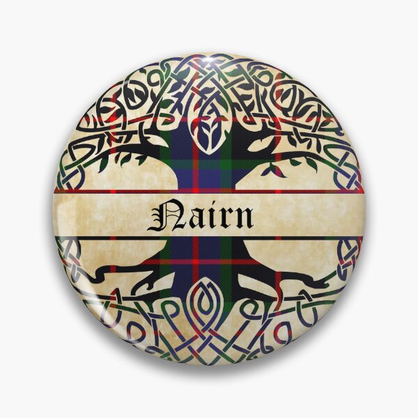 Item preview, Nairn Tree of Life Clan Scottish Surname tartan designed and sold by BagTown Clans.