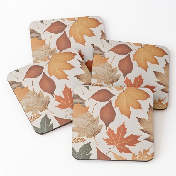Item preview, Autumn leaves pattern designed and sold by Myl-Design.
