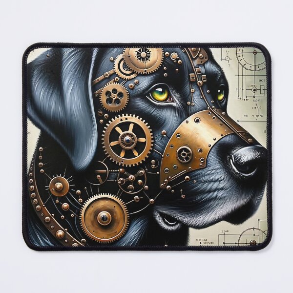 Item preview, Steampunk Black Lab designed and sold by NovosArt.
