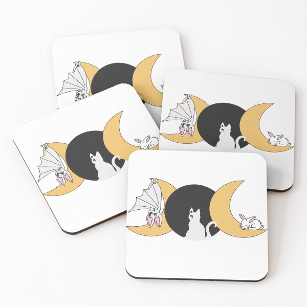 Item preview, Tripple Moon Animals designed and sold by LenguinCreation.