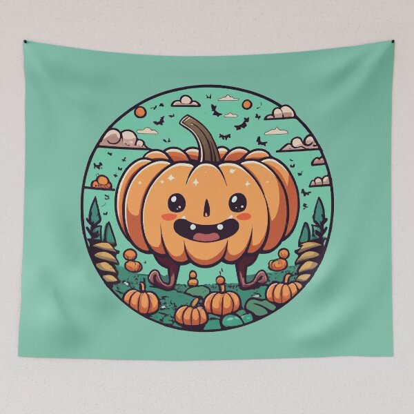 Item preview, Halloween Cute Pumpkin designed and sold by ArtAi91.