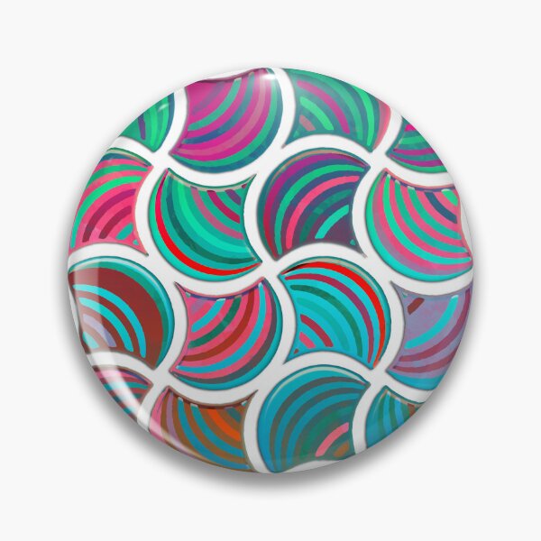 Artikelvorschau, abstraktes Aquarellmuster || Gekritzel - Rot, Grün, Gelb, Blau, Rosa entworfen und verkauft von ShabayekShop.