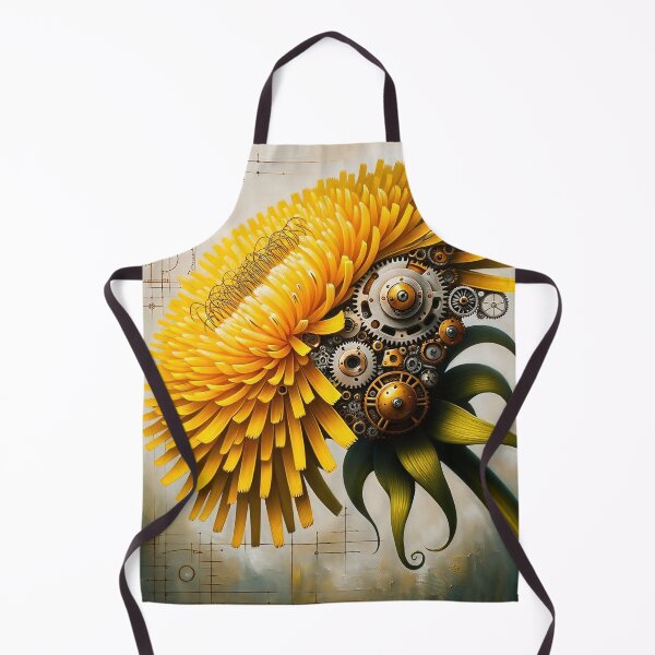 Item preview, Steampunk Yellow Dandelion designed and sold by NovosArt.