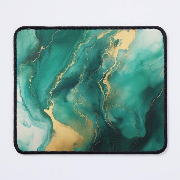 Item preview, Green and Gold Marble Jade designed and sold by DreamyDaisy.