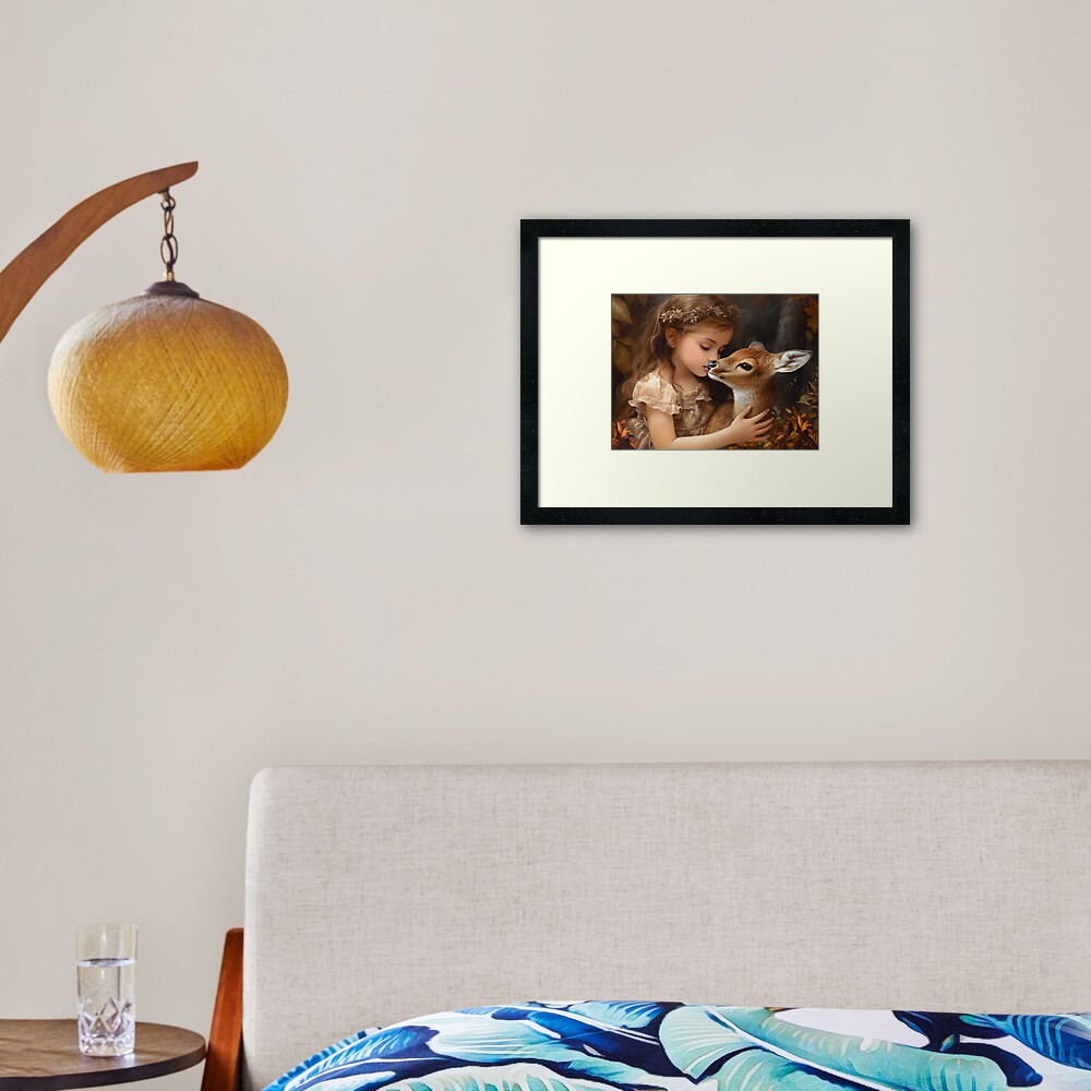 Item preview, Framed Art Print designed and sold by phatpuppyart.
