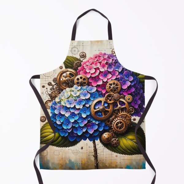 Item preview, Steampunk Blue Hydrangea designed and sold by NovosArt.