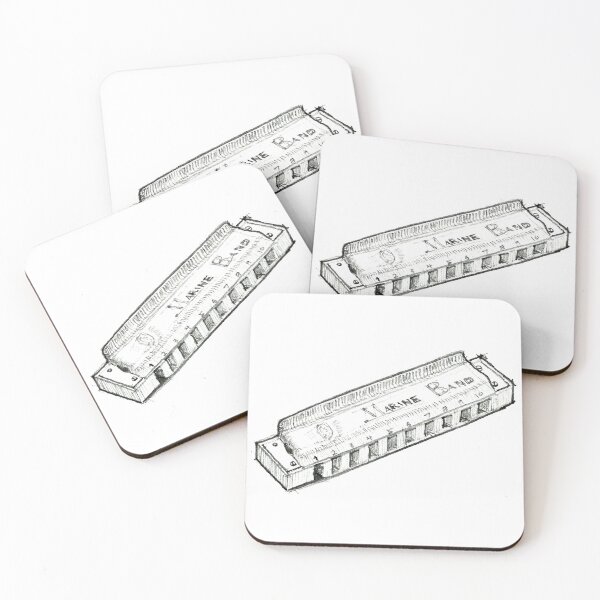 Item preview, Harmonica Pencil Sketch designed and sold by Jason Soderlund.
