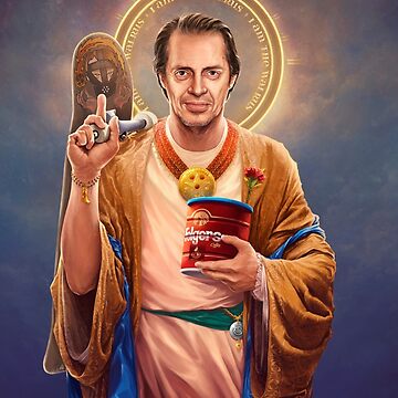 Saint Steve of Buscemi Steve Buscemi Original Religious Painting