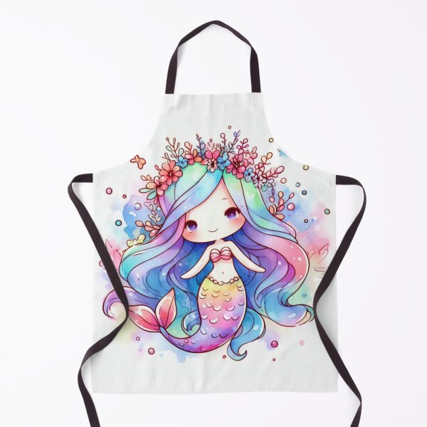 Item preview, Colorful Chibi Mermaid designed and sold by kathryn-naomi.