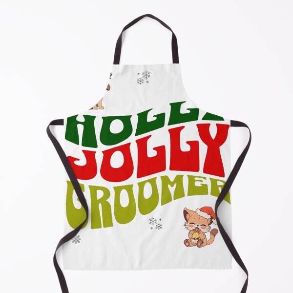 Item preview, Holly, Jolly, groomer, a fun, groovy, Christmas theme, groomer designed and sold by Stardust4ever.