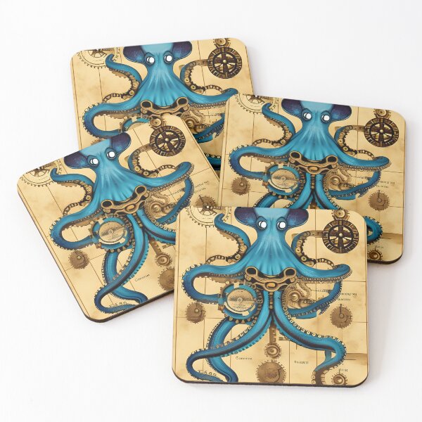 Artikelvorschau, Steampunk Octopus entworfen und verkauft von Nautical4U.