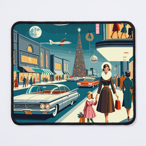 Item preview, Space age christmas christmas sixties futuristic designed and sold by Martymcflay.