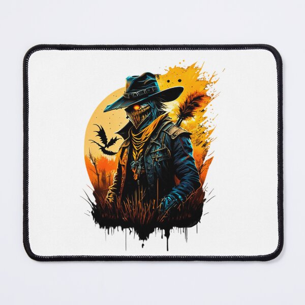 Item preview, Halloween scarecrow walking across the plain designed and sold by AlejaJorgeShop.