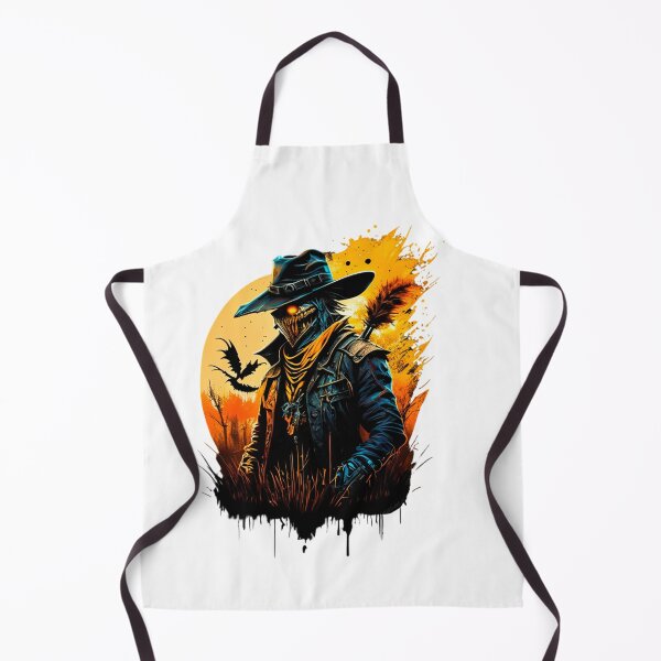 Item preview, Halloween scarecrow walking across the plain designed and sold by AlejaJorgeShop.