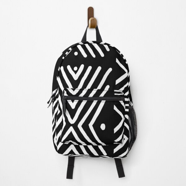 Item preview, Black and White Tribal Mud Cloth Abstract designed and sold by funkyvibes.