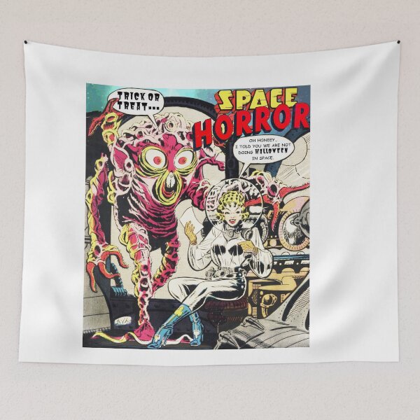 Item preview, Halloween Space Horror designed and sold by QuirkyDesign101.