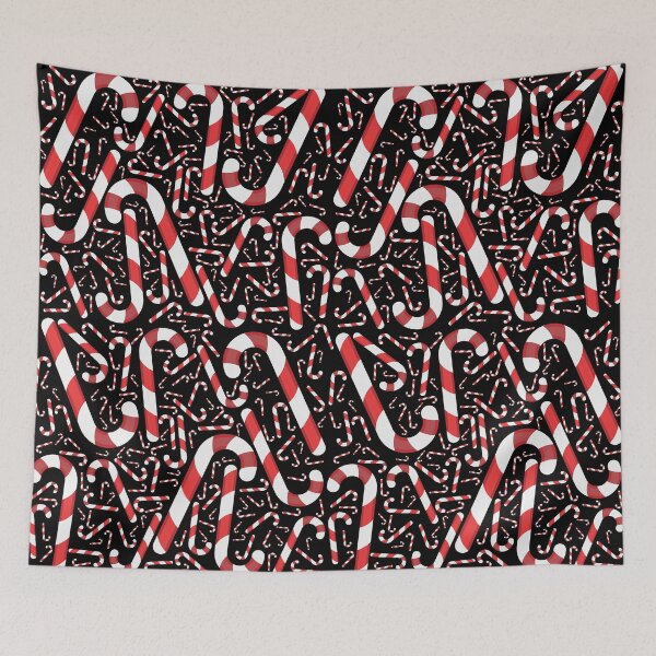 Item preview, Crazy Candy Cane Pattern designed and sold by BeJolley.