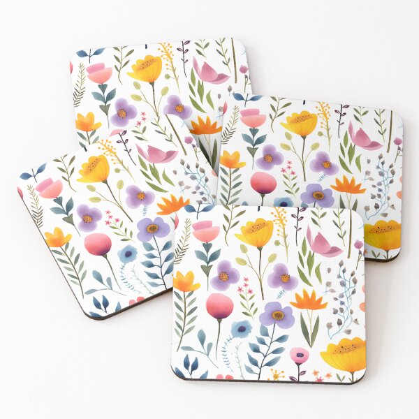 Item preview, Whimsical Watercolor Blooms. designed and sold by KandaShopTH.