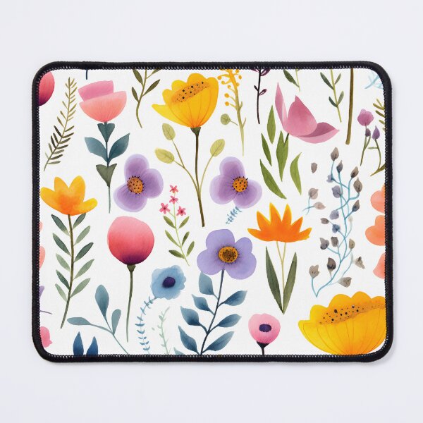 Item preview, Whimsical Watercolor Blooms. designed and sold by KandaShopTH.