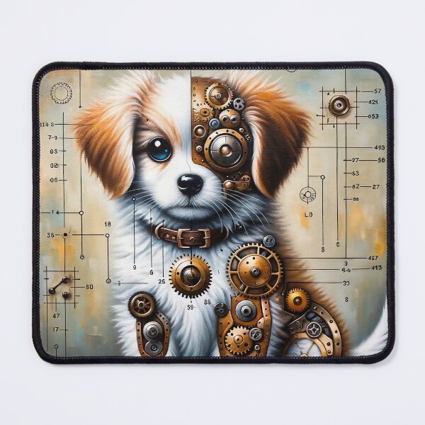 Item preview, Steampunk Fluffy Puppy designed and sold by NovosArt.